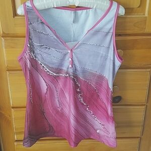 Sleeveless  silky tank tpp